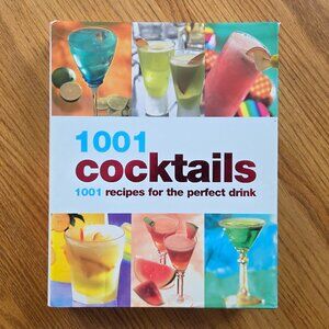 1001 Cocktails Book by Alex Barker